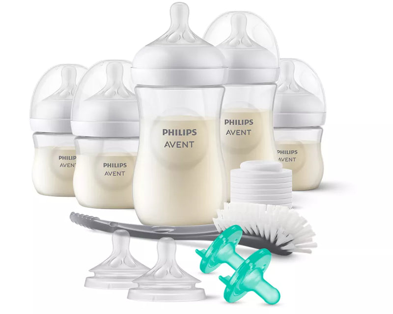 Avent Natural Response Newborn Gift Set - Clear