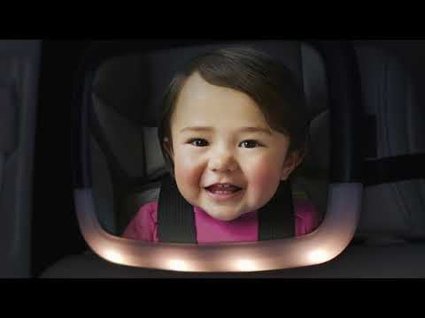 Night Light Baby In‑Sight Pivot Car Mirror