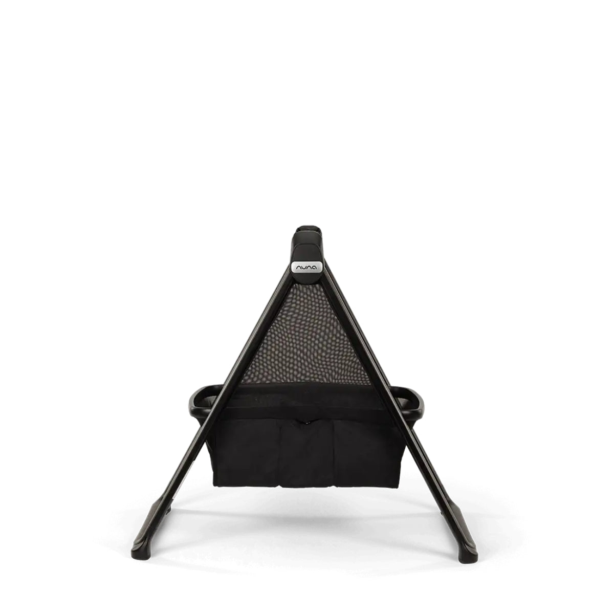 Nuna SWIV & TRIV Series Bassinet + Stand Caviar/Chocolate