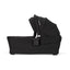 Nuna SWIV & TRIV Series Bassinet + Stand Caviar/Chocolate on Luna Baby Store Miami