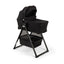 Nuna SWIV & TRIV Series Bassinet + Stand Caviar/Chocolate on Luna Baby Store Miami