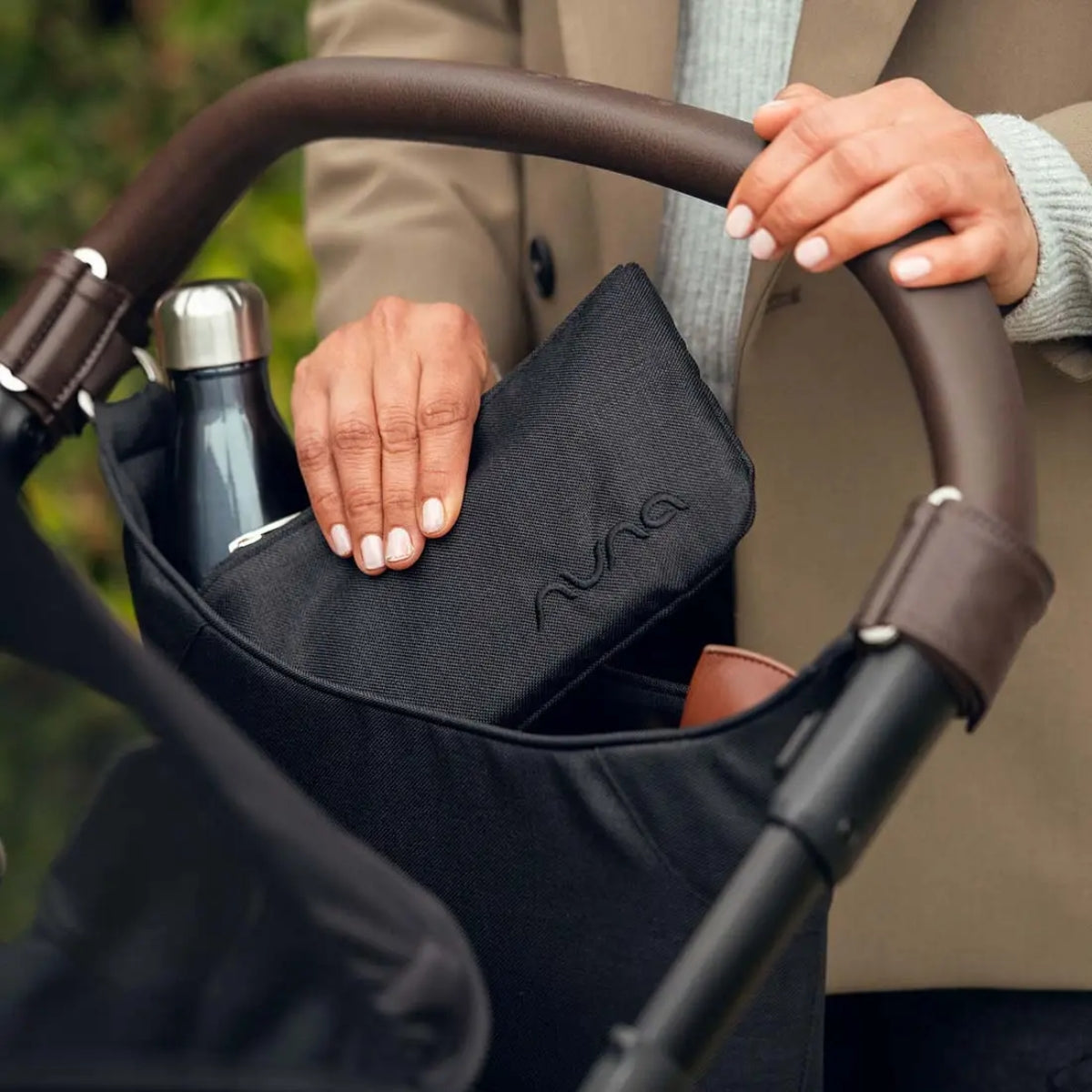 Nuna Stroller Organizer Biscotti on Luna Baby Store Miami