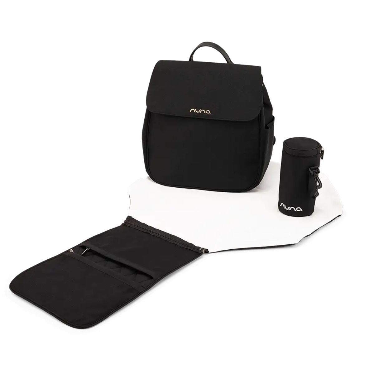 Nuna Diaper Bag - Caviar on Luna Baby Store Miami