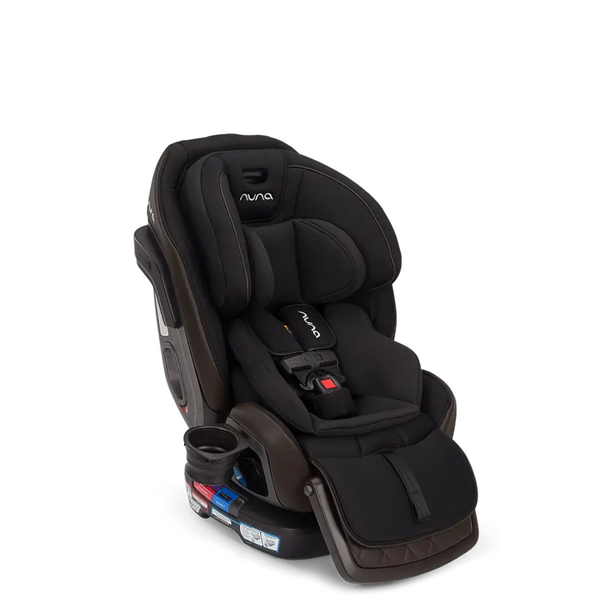 Nuna EXEC Next All-In-One Convertible Car Seat - Caviar/Chocolate on Luna Baby Store Miami
