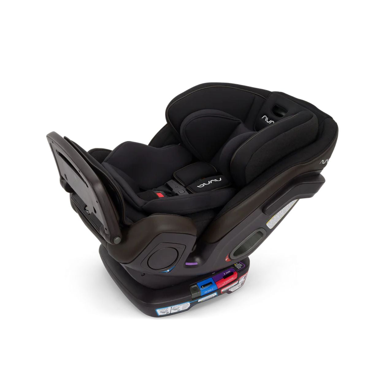 Nuna EXEC Next All-In-One Convertible Car Seat - Caviar/Chocolate on Luna Baby Store Miami