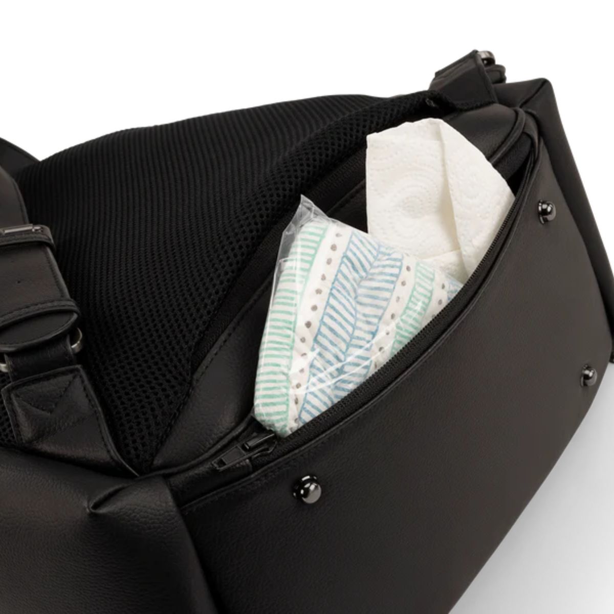 Nuna Essential Bag - Caviar on Luna Baby Store Miami