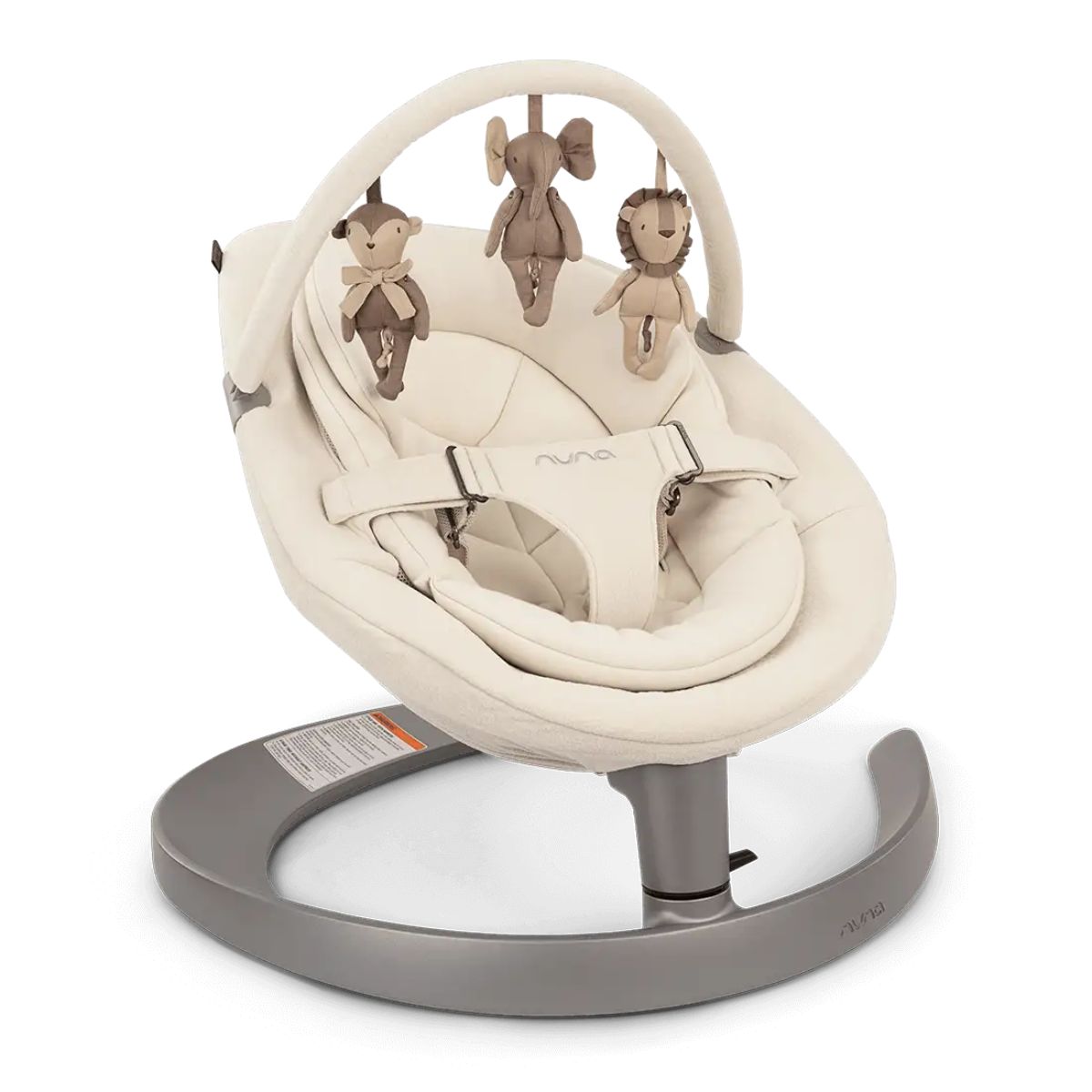 Nuna LEAF grow Baby to Big Kid Seat - Cloud on Luna Baby Store Miami