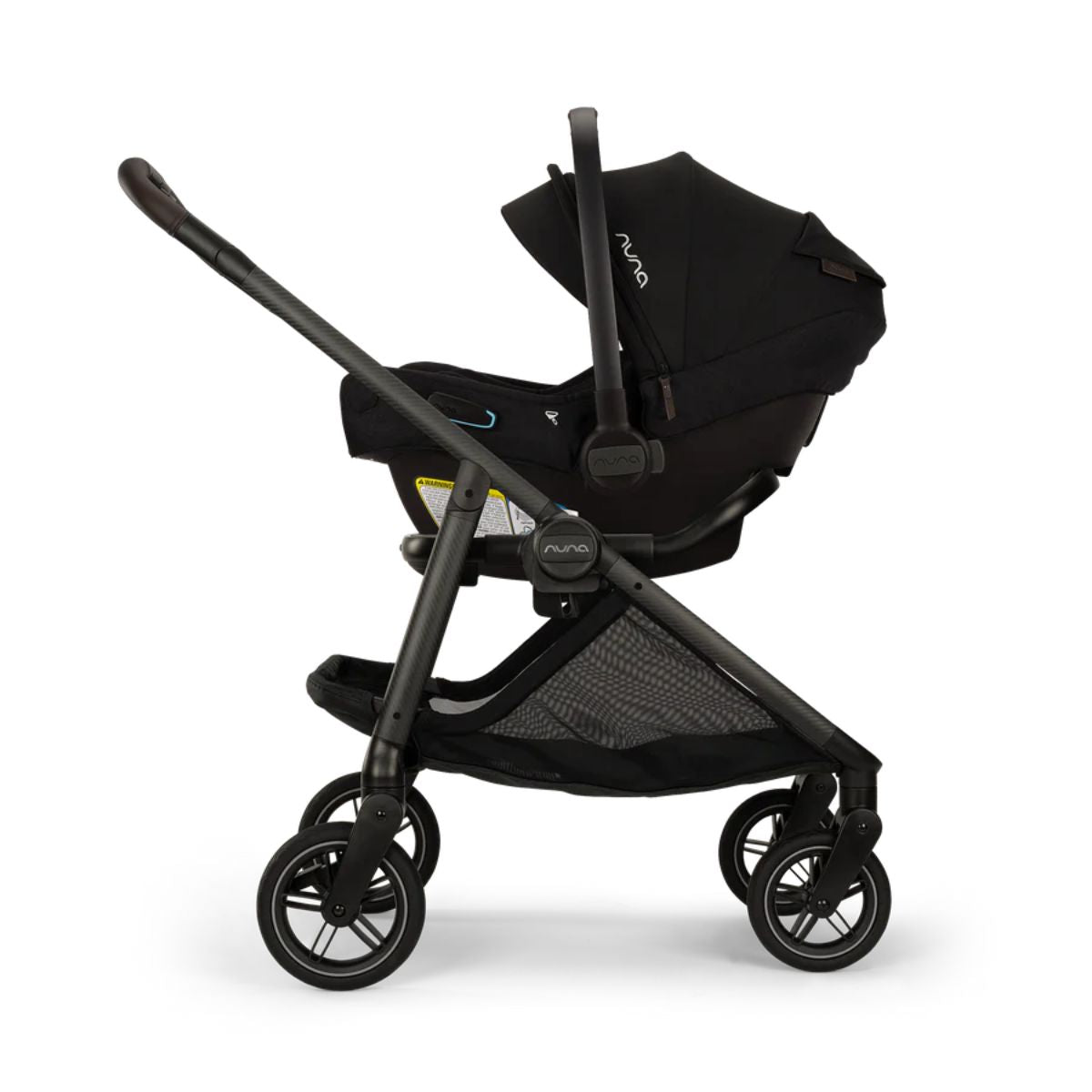 Nuna PIPA Urbn + Swiv Travel System - Caviar/Chocolate