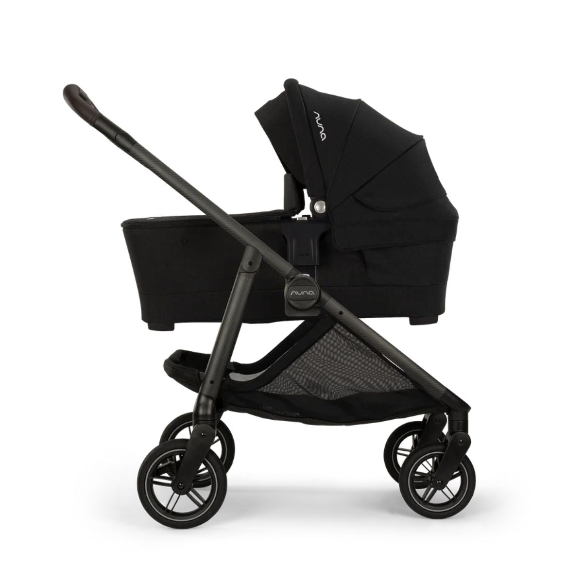 Nuna PIPA Urbn + Swiv Travel System - Caviar/Chocolate on Luna Baby Store Miami