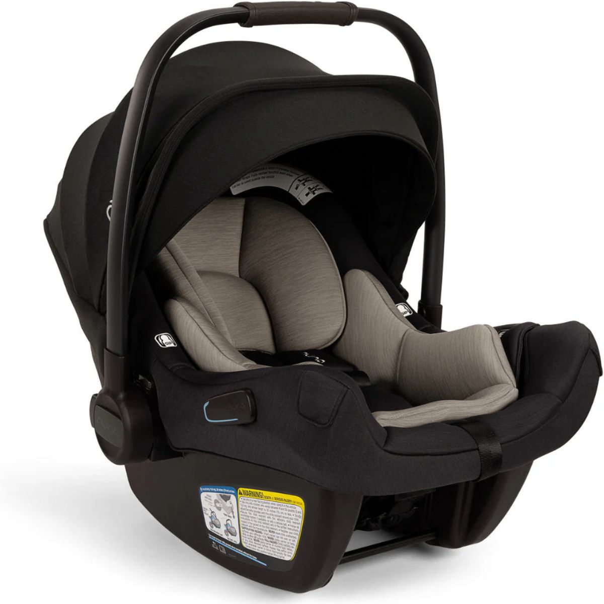 Nuna Pipa Aire + Pipa Series Base - Caviar/Chocolate on Luna Baby Store Miami