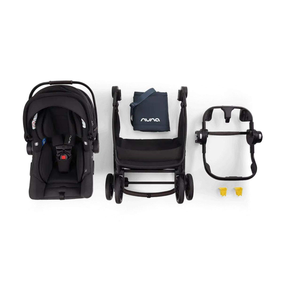 Nuna Pipa Urbn Flex Travel System - Caviar on Luna Baby Store Miami