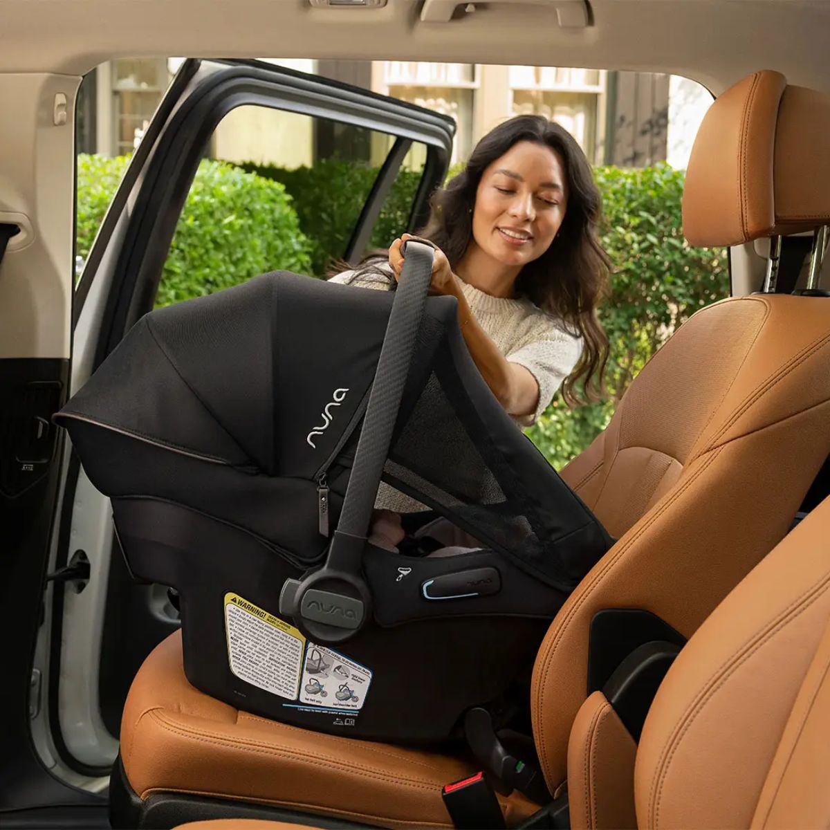 Nuna Pipa Urbn Flex Travel System - Caviar on Luna Baby Store Miami
