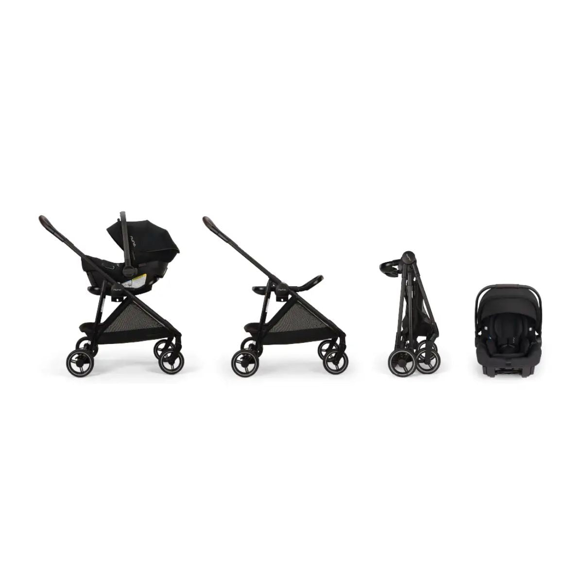 Nuna Pipa Urbn Flex Travel System - Caviar