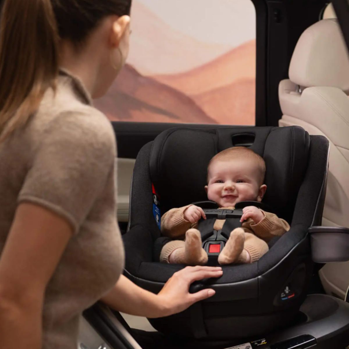 Nuna Revv Maxx Convertible Car Seat - Midnight on Luna Baby Store Miami