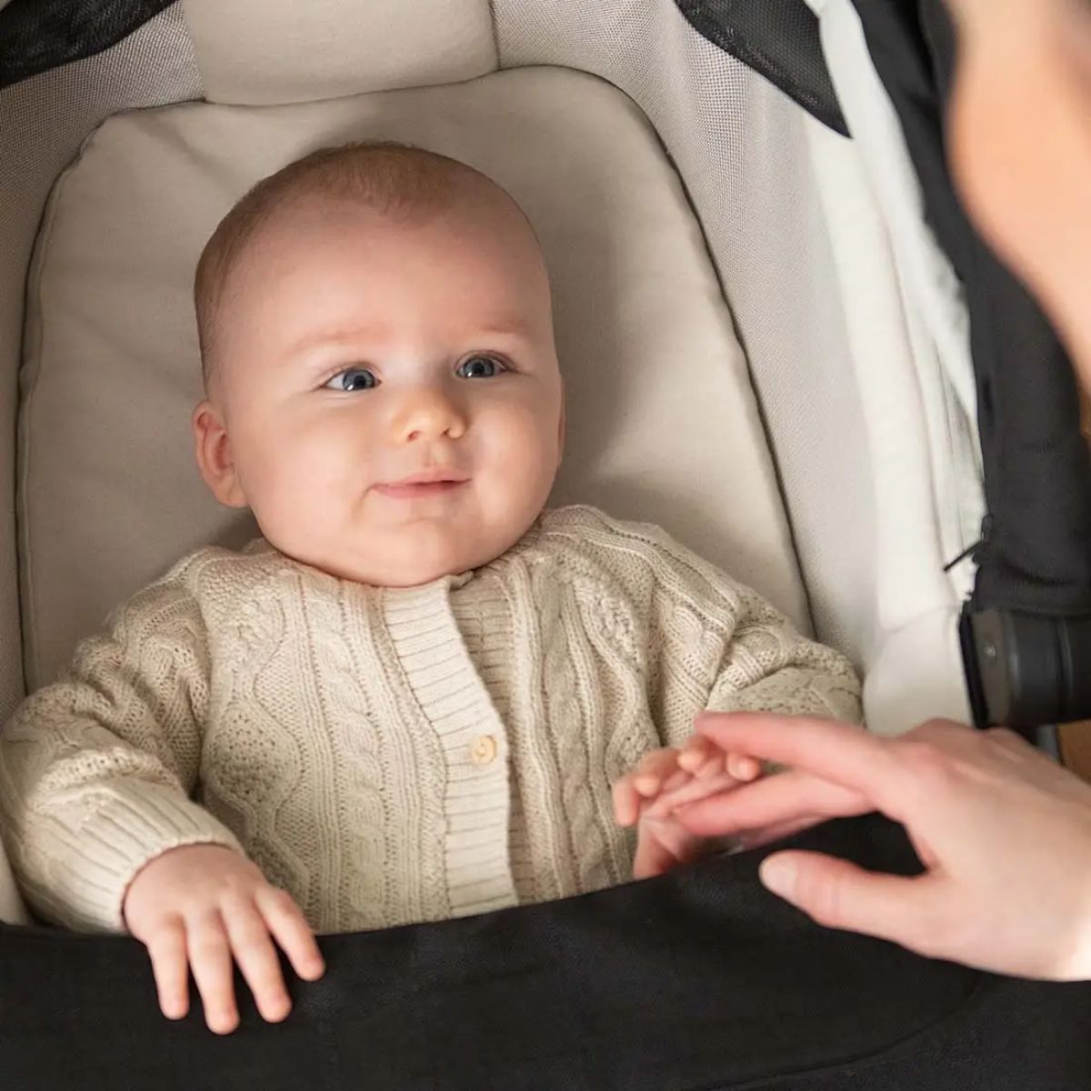 Nuna SWIV & TRIV Bassinet + Stand BMW Collection - Graphene
