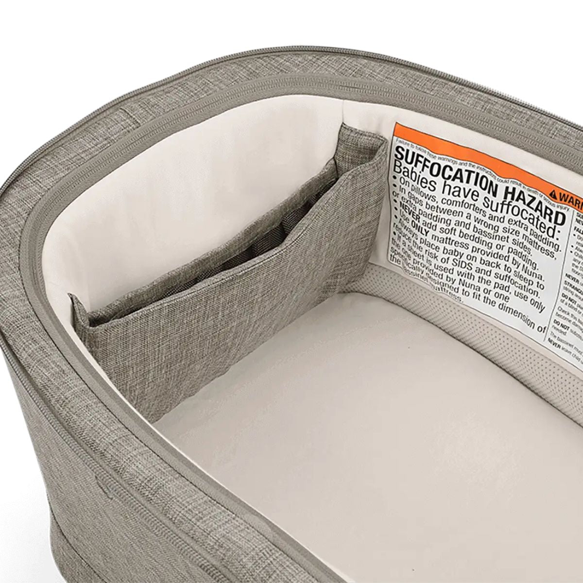 Nuna SWIV & TRIV Bassinet + Stand BMW Collection - Graphene on Luna Baby Store Miami
