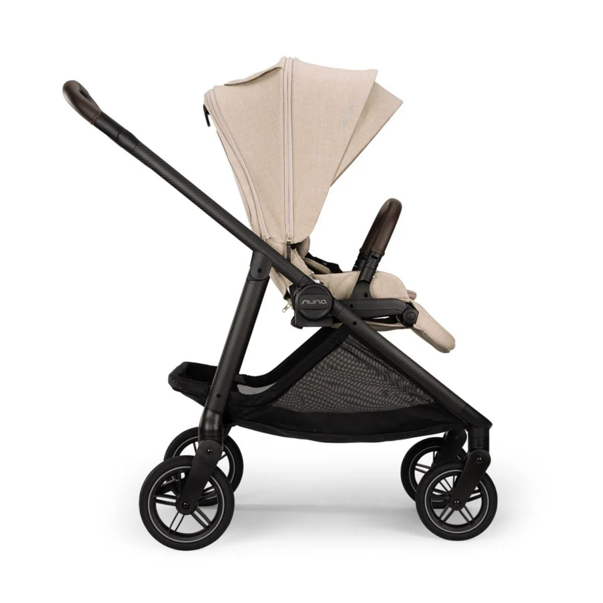 Nuna Swiv Stroller - Biscotti - Premium Lightweight Construction