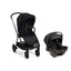 Nuna TRIV next + PIPA urbn Travel System - Caviar / Chocolate on Luna Baby Store Miami