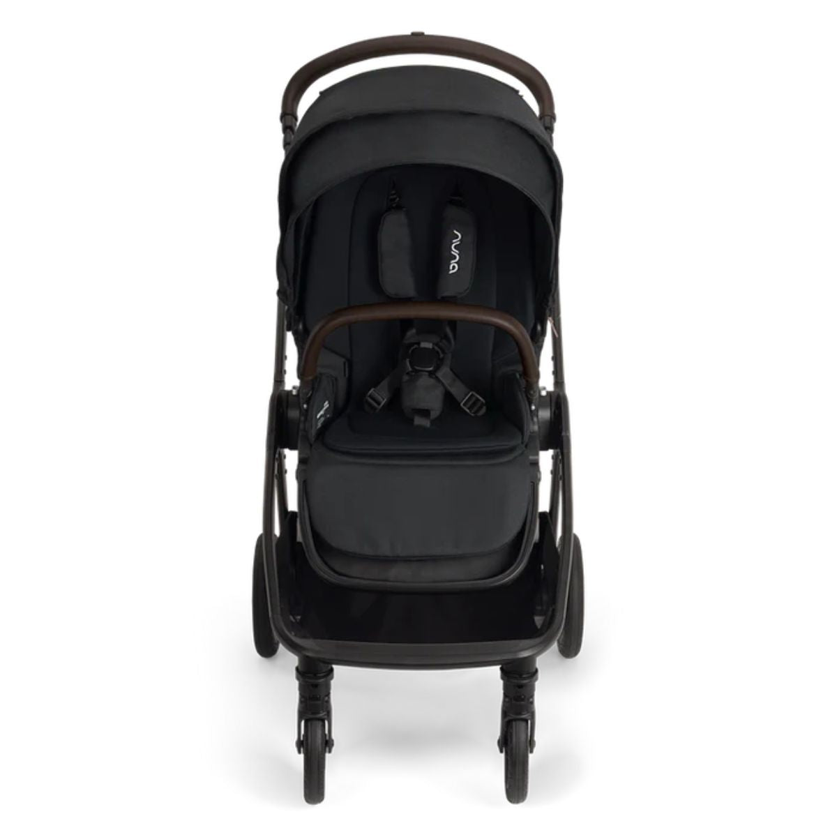 Nuna TRIV next + PIPA urbn Travel System - Caviar / Chocolate on Luna Baby Store Miami