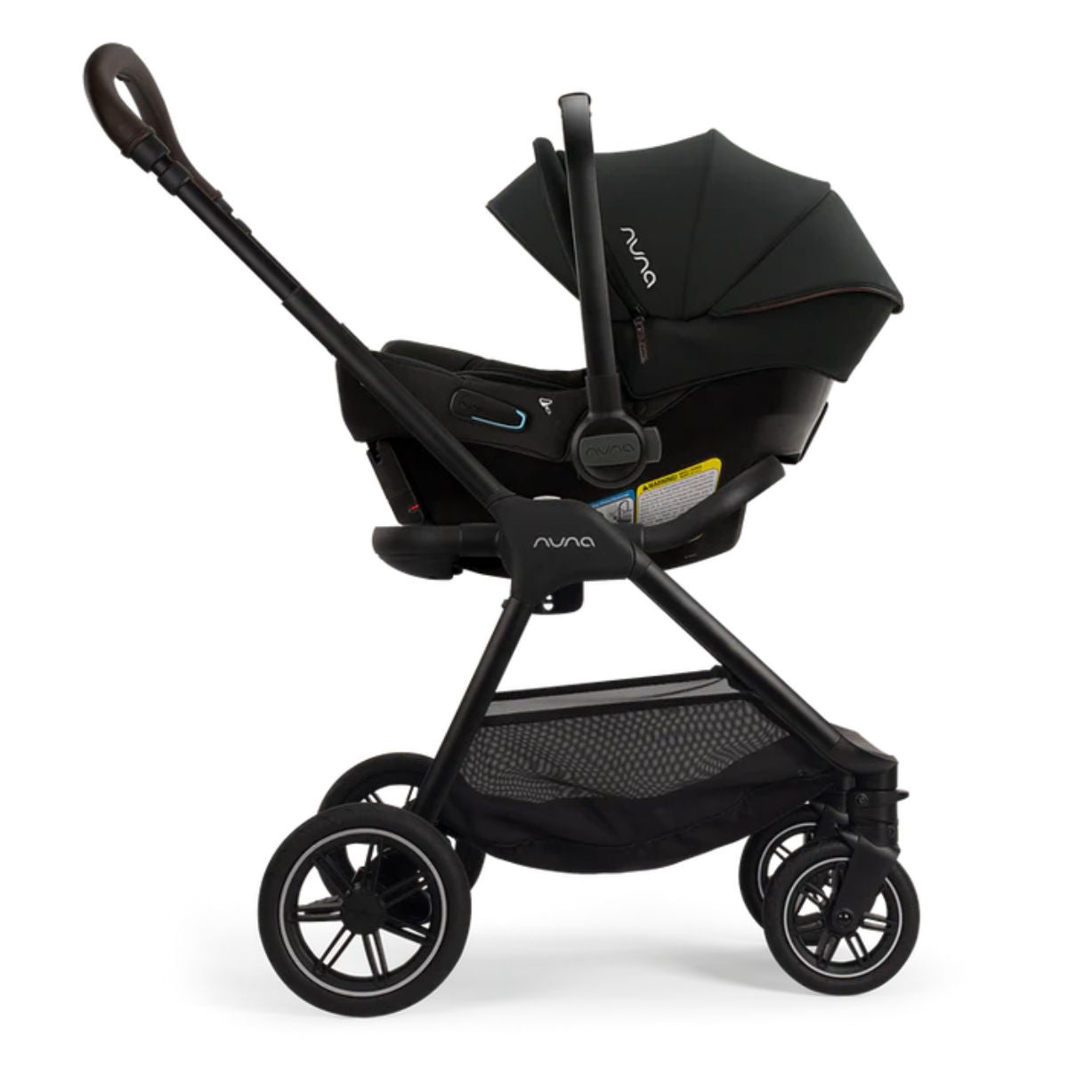 Nuna TRIV next + PIPA urbn Travel System - Caviar / Chocolate