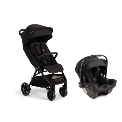 Nuna TRVL LX + PIPA urbn Travel System - Caviar/Chocolate