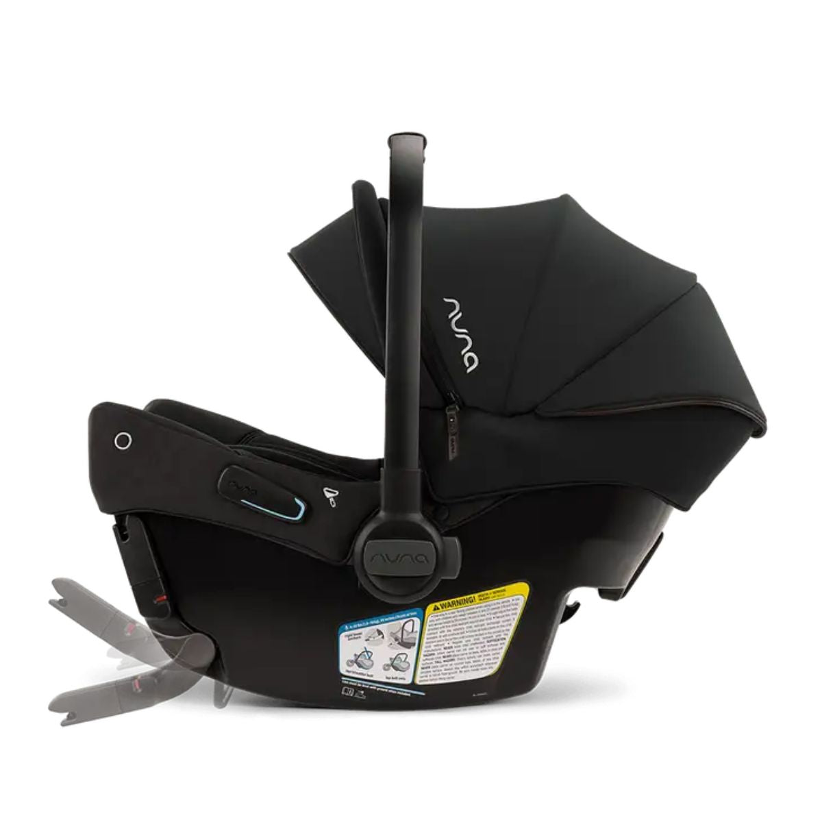 Nuna TRVL LX + PIPA urbn Travel System - Caviar/Chocolate on Luna Baby Store Miami