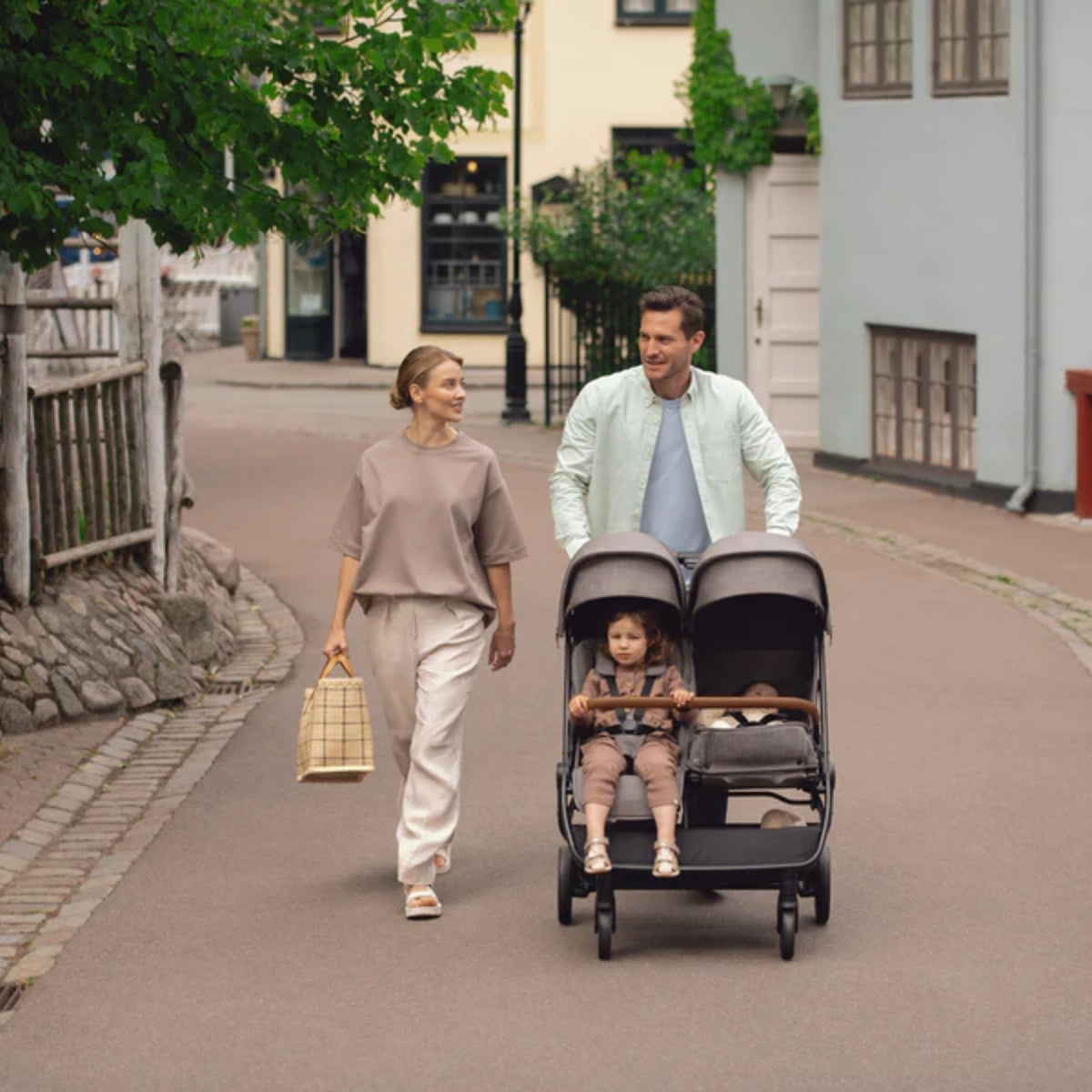 Nuna Trvl Dubl Stroller - Granite