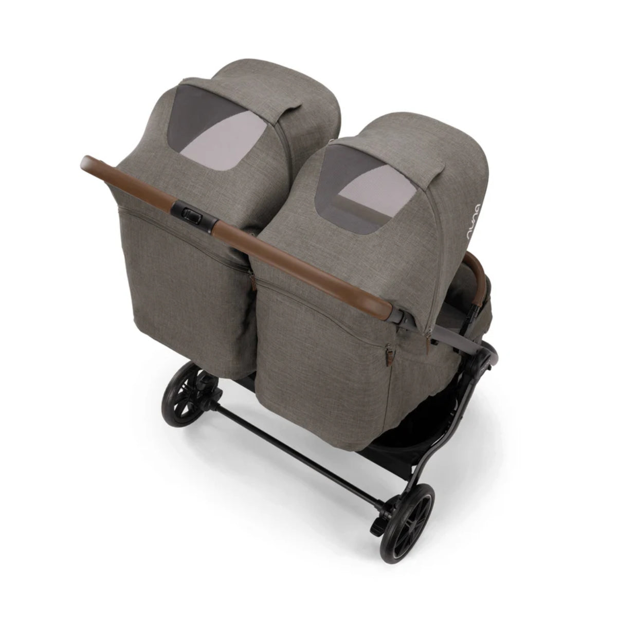 Nuna Trvl Dubl Stroller - Granite