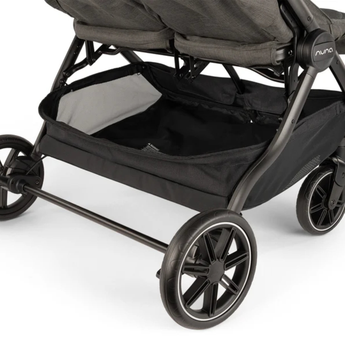 Nuna Trvl Dubl Stroller - Granite