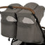 Nuna Trvl Dubl Stroller - Granite