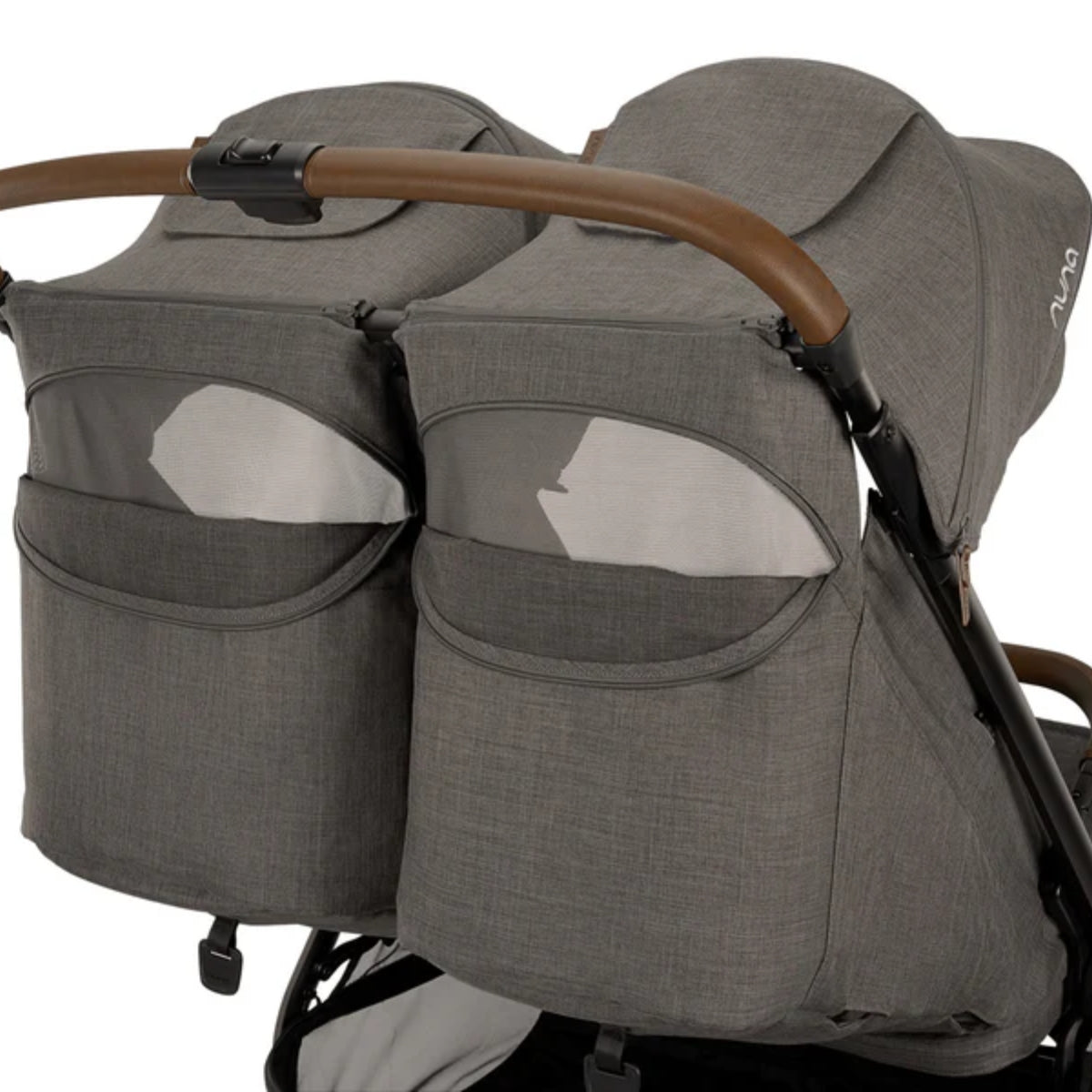 Nuna Trvl Dubl Stroller - Granite