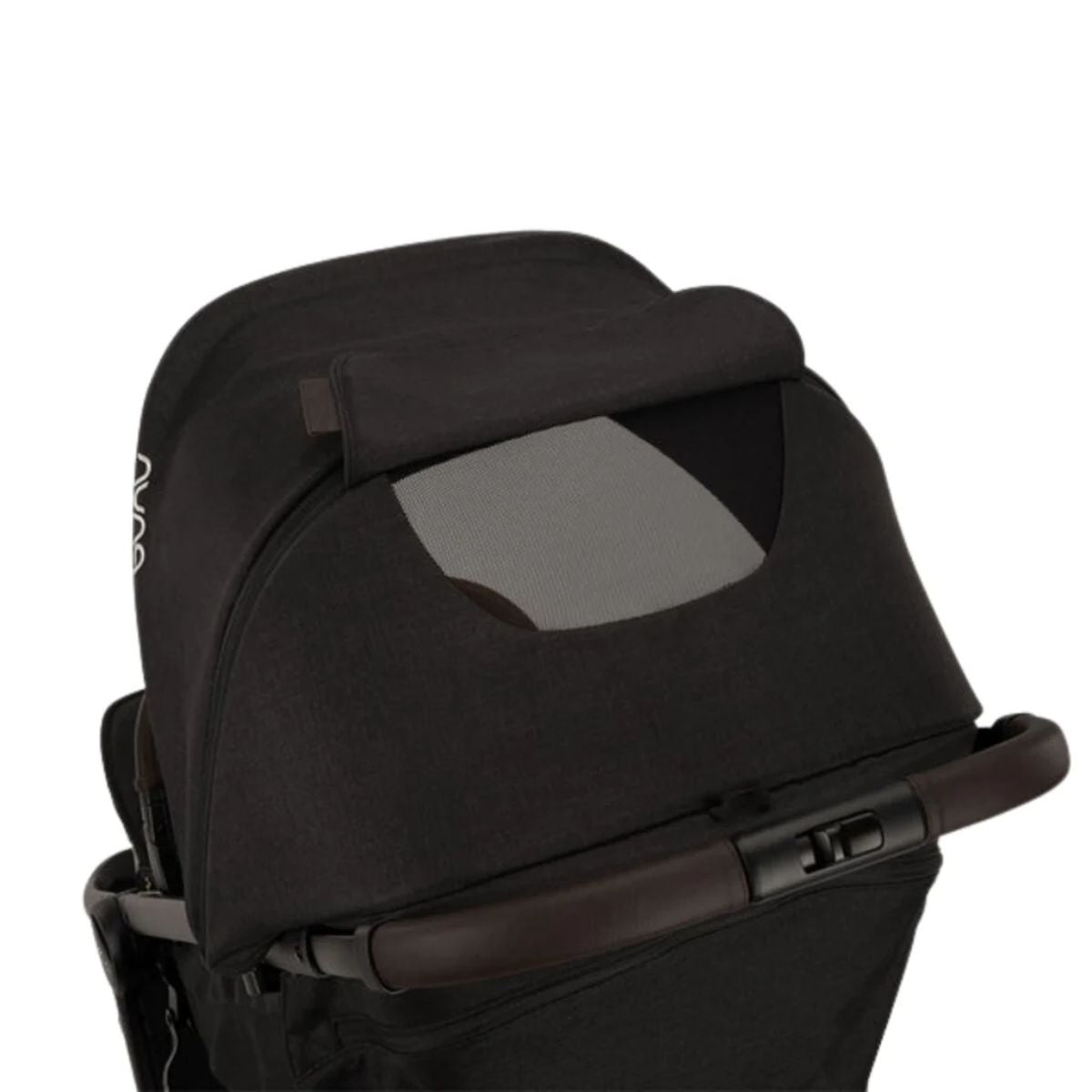 Nuna Trvl Lx Stroller - Caviar/Chocolate on Luna Baby Store Miami
