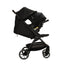 Nuna Trvl Lx Stroller - Caviar/Chocolate on Luna Baby Store Miami
