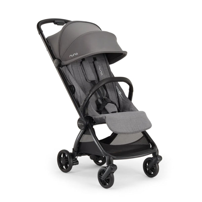 Nuna VIAA cabn Lightweight Travel Stroller -  Pewter