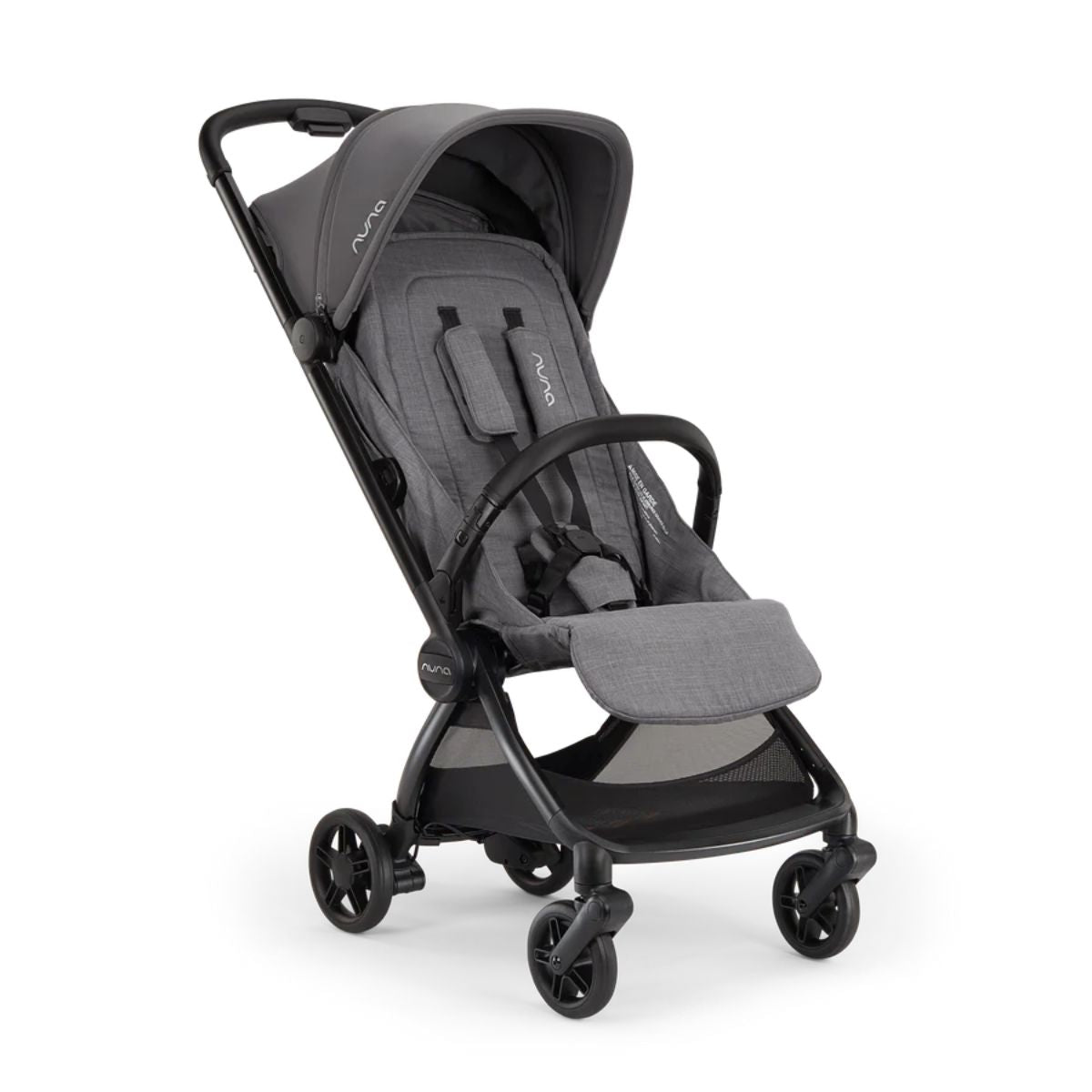 Nuna VIAA cabn Lightweight Travel Stroller -  Pewter