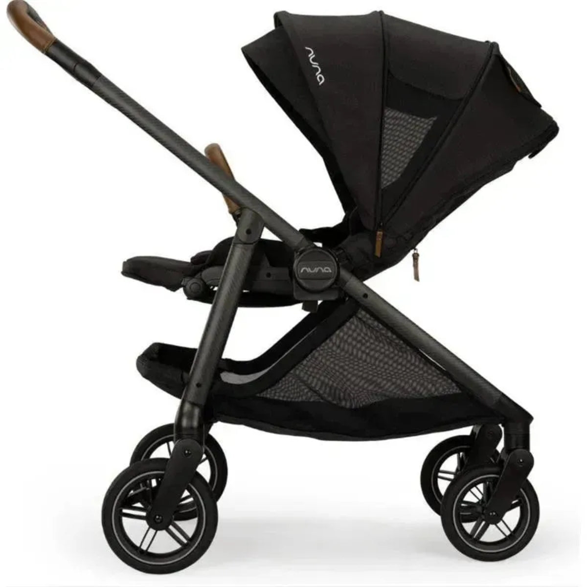 Nuna Swiv Stroller - Caviar on Luna Baby Store Miami