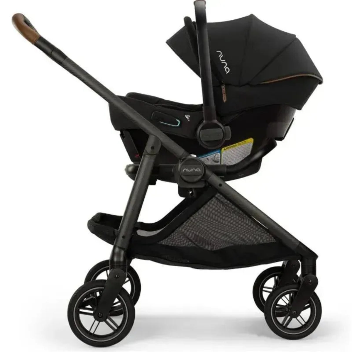 Nuna Swiv Stroller - Caviar on Luna Baby Store Miami