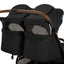 Nuna Trvl Dubl Stroller - Caviar
