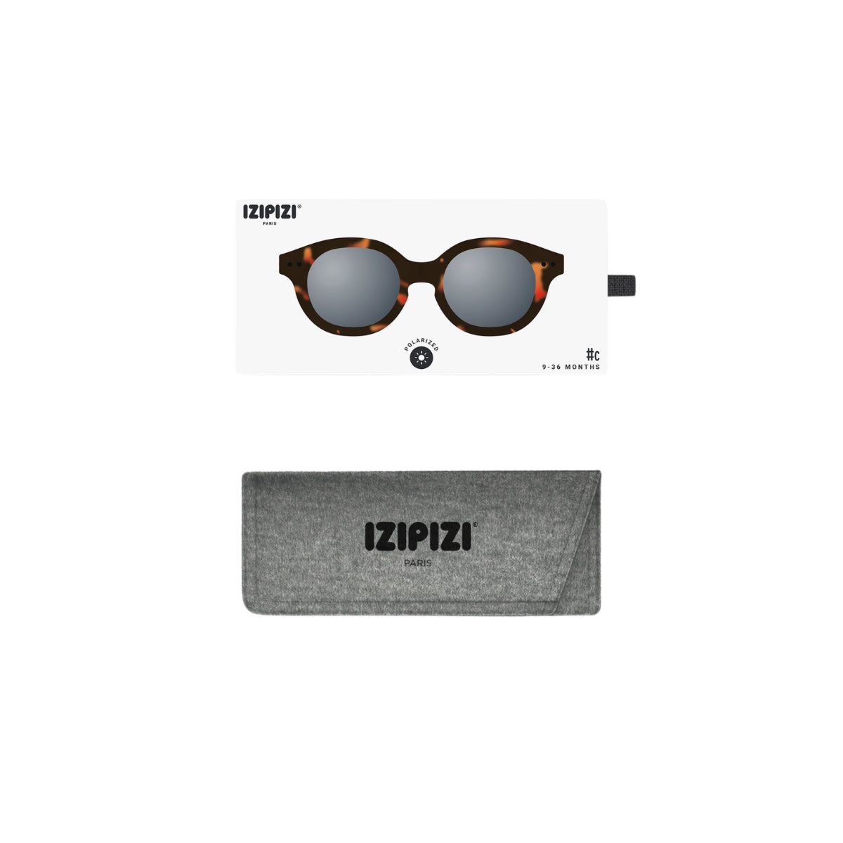 Izipizi Sunglasses Kids 9-36M #C - Tortoise