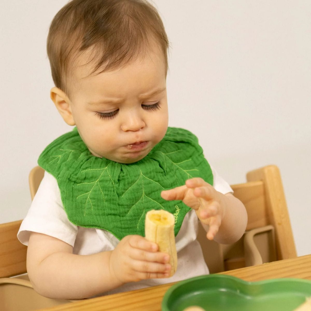 Oli & Carol Baby Bib -  Kendall The Kale