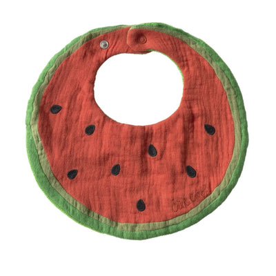 Oli & Carol Baby Bib -  Wally The Watermelon