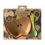 Oli & Carol Dinnerware Bowl & Spoon Set - Pepa The Apple on Luna Baby Store Miami