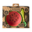 Oli & Carol Dinnerware Bowl & Spoon Set - Wally The Watermelon on Luna Baby Store Miami