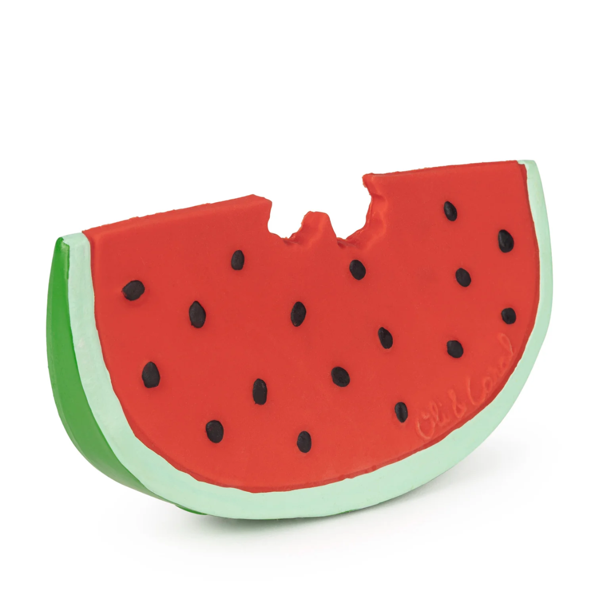 Olí & Carol Fruit Teether - Wally The Watermelon - Multi-Purpose Toy for Everyday Use
