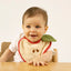 Oli & Carol Bib -  Pepa The Apple on Luna Baby Store Miami