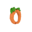 Olí & Carol Veggie Teether - Cathy The Carrot on Luna Baby Store Miami