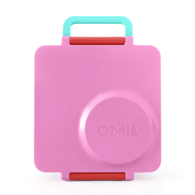 OmieLife OmieBox Insulated Hot & Cold Bento Box - Pink Berry - Luna Baby Store Miami