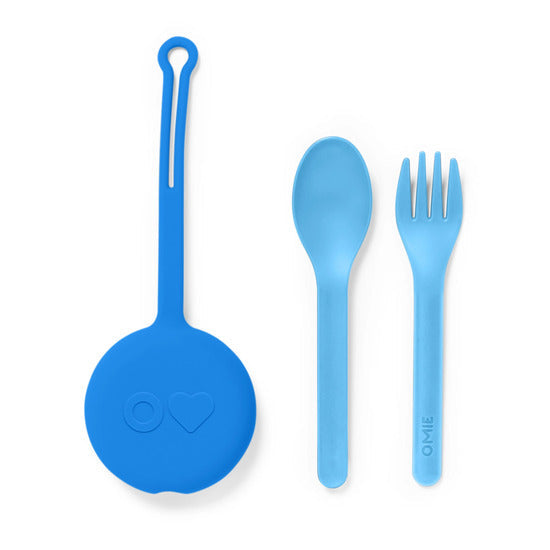 OmieLife OmiePod - Capri Blue - Convenient Utensil Storage