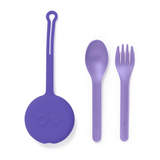 OmieLife OmiePod - Lilac - Convenient Utensil Storage
