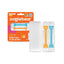 Oogiebear Infant Nose & Ear Cleaner Two Pack - Orange/Sea Foam with Case
